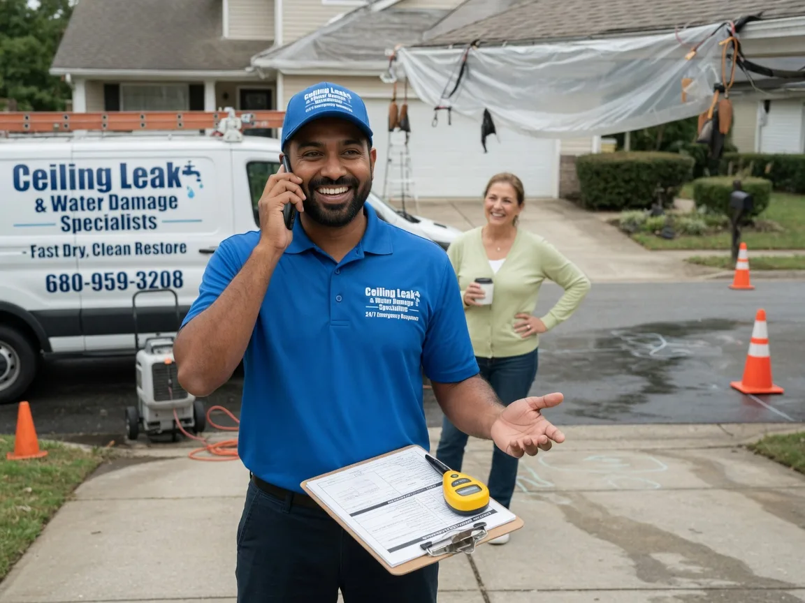 Ceiling Leak Cleanup Kelleys Island, OH FAQs